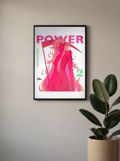 Power Chainsaw Man Poster