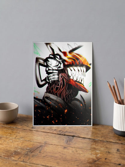Chainsaw Art Poster