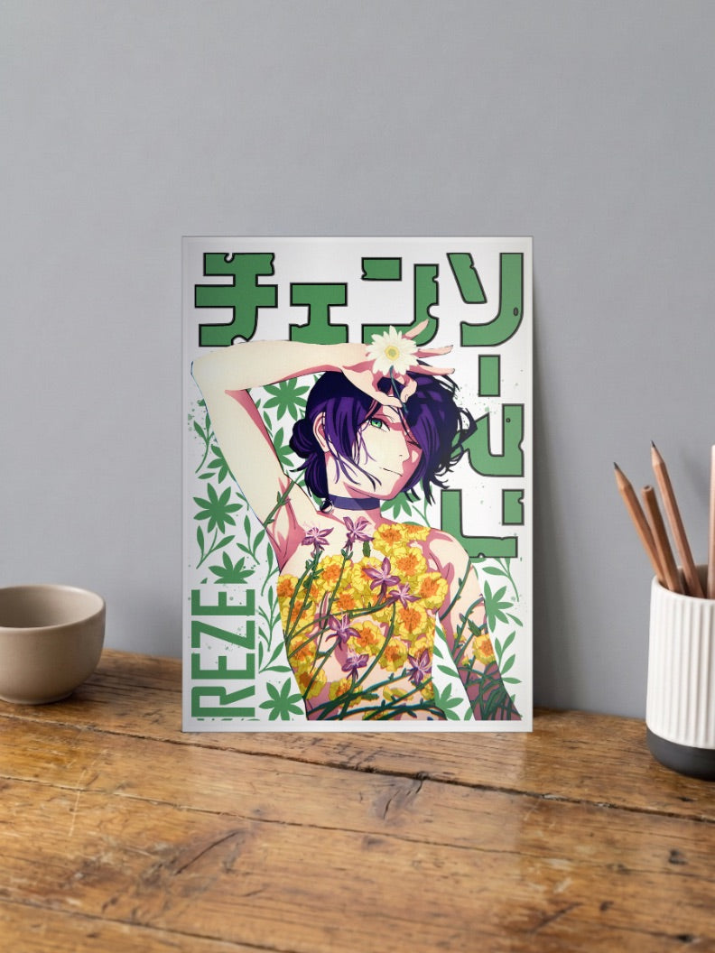 Reze Arc Chainsaw Man Anime Poster