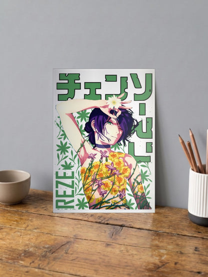 Reze Arc Chainsaw Man Anime Poster