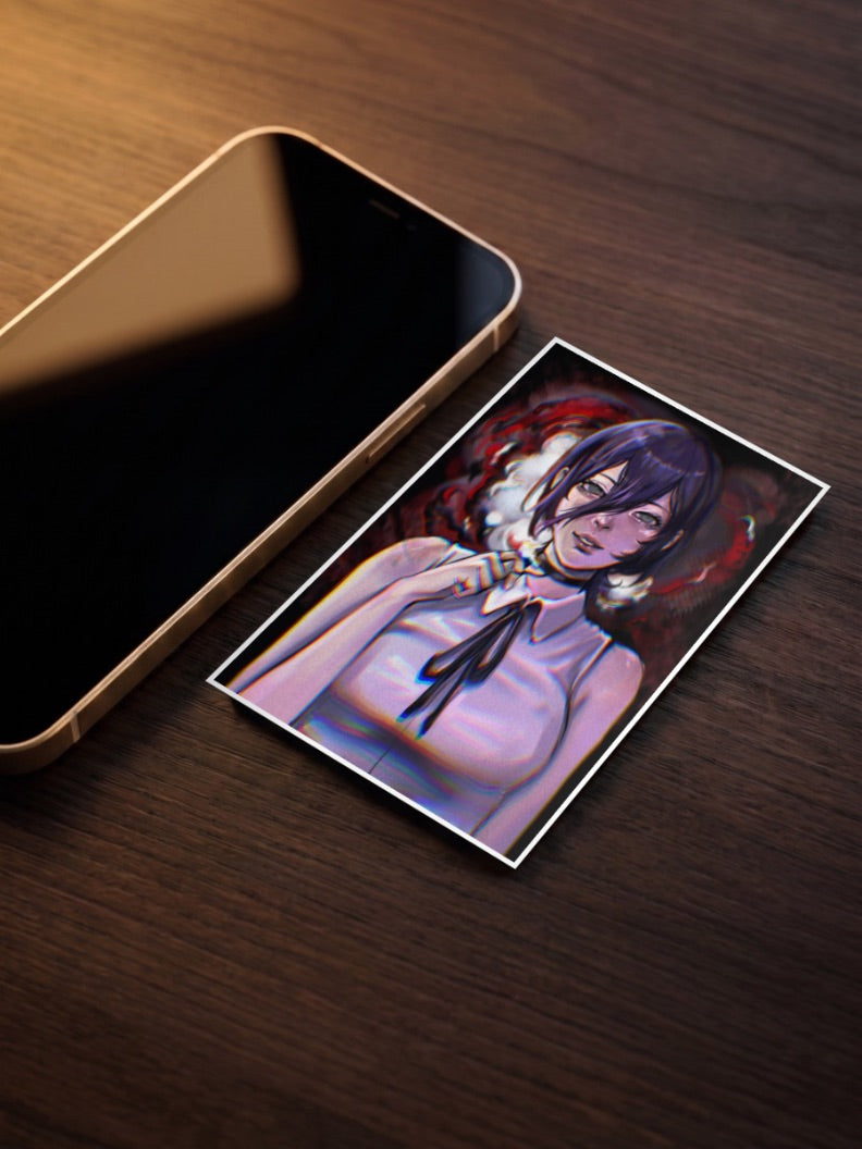 Reze Bomb Devil Chainsaw Man Anime Poster