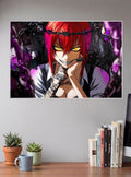 Makima Chainsaw Man Anime Poster