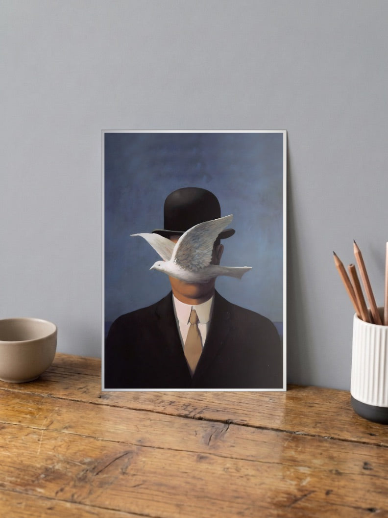 Man in a Bowler Hat Poster