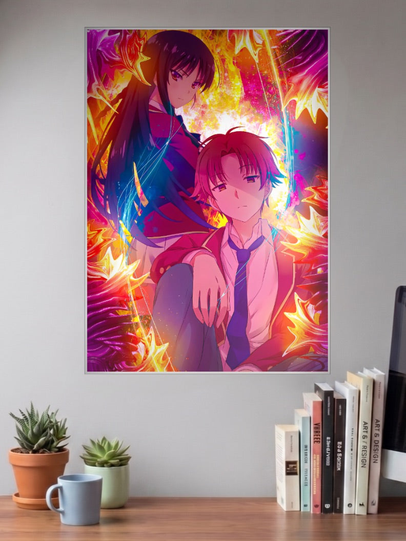 Ayanokoji Horikita Classroom Elite Anime Poster