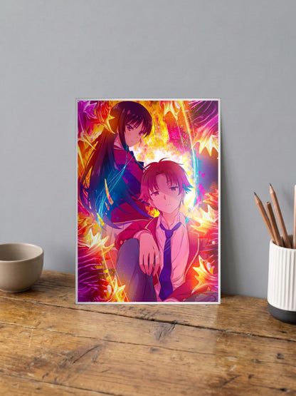 Ayanokoji Horikita Classroom Elite Anime Poster