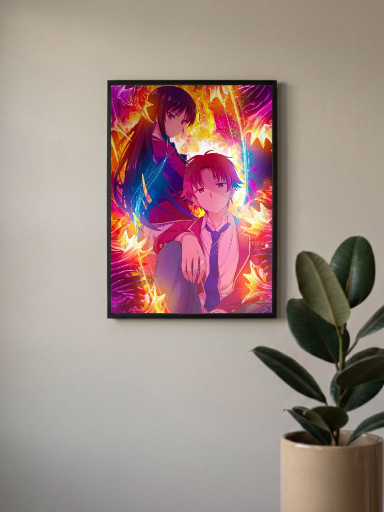 Ayanokoji Horikita Classroom Elite Anime Poster