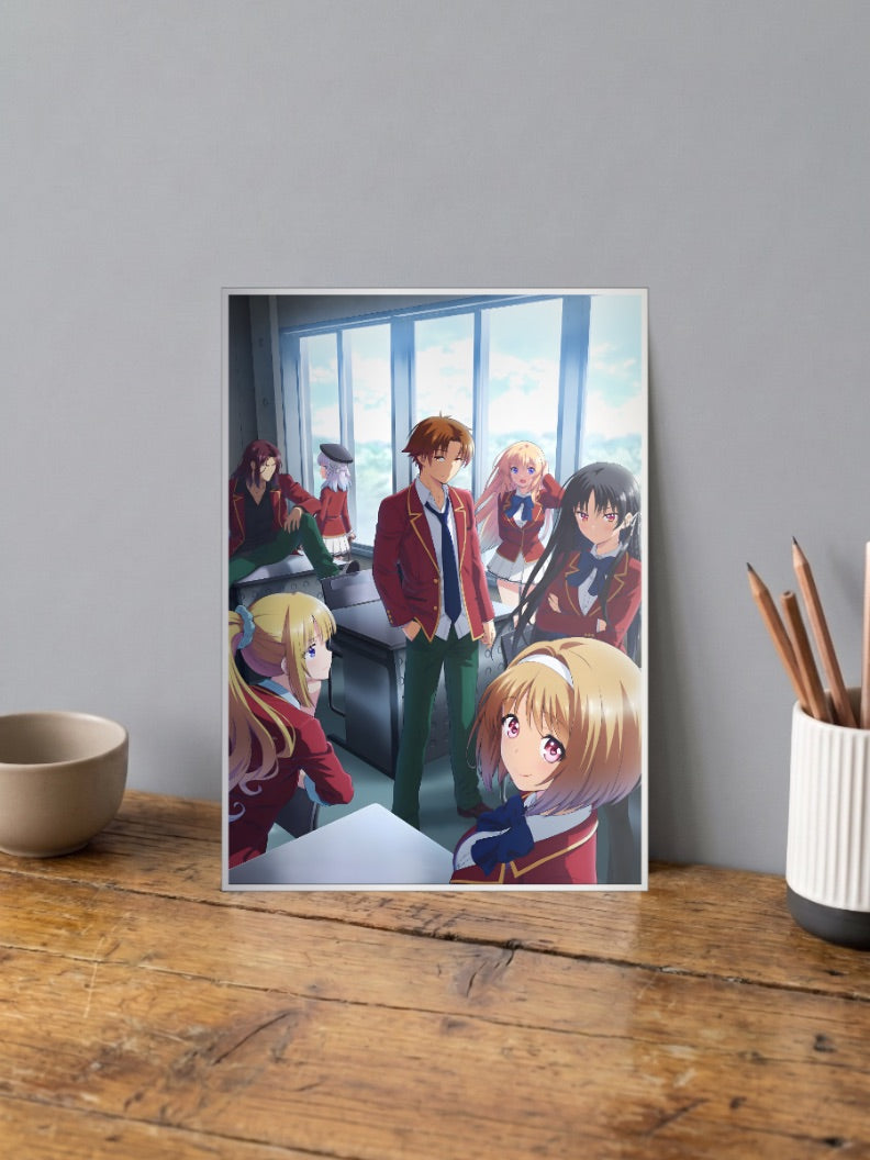 Classroom Elite Anime Poster