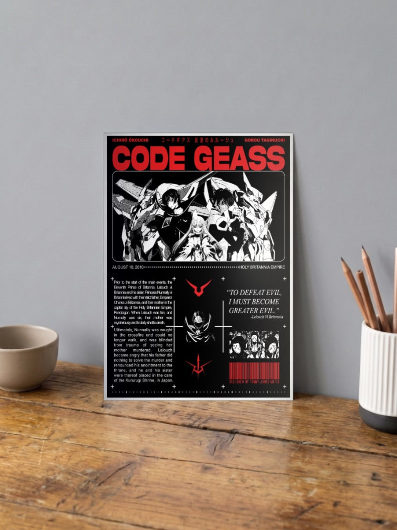 Code Geass Poster
