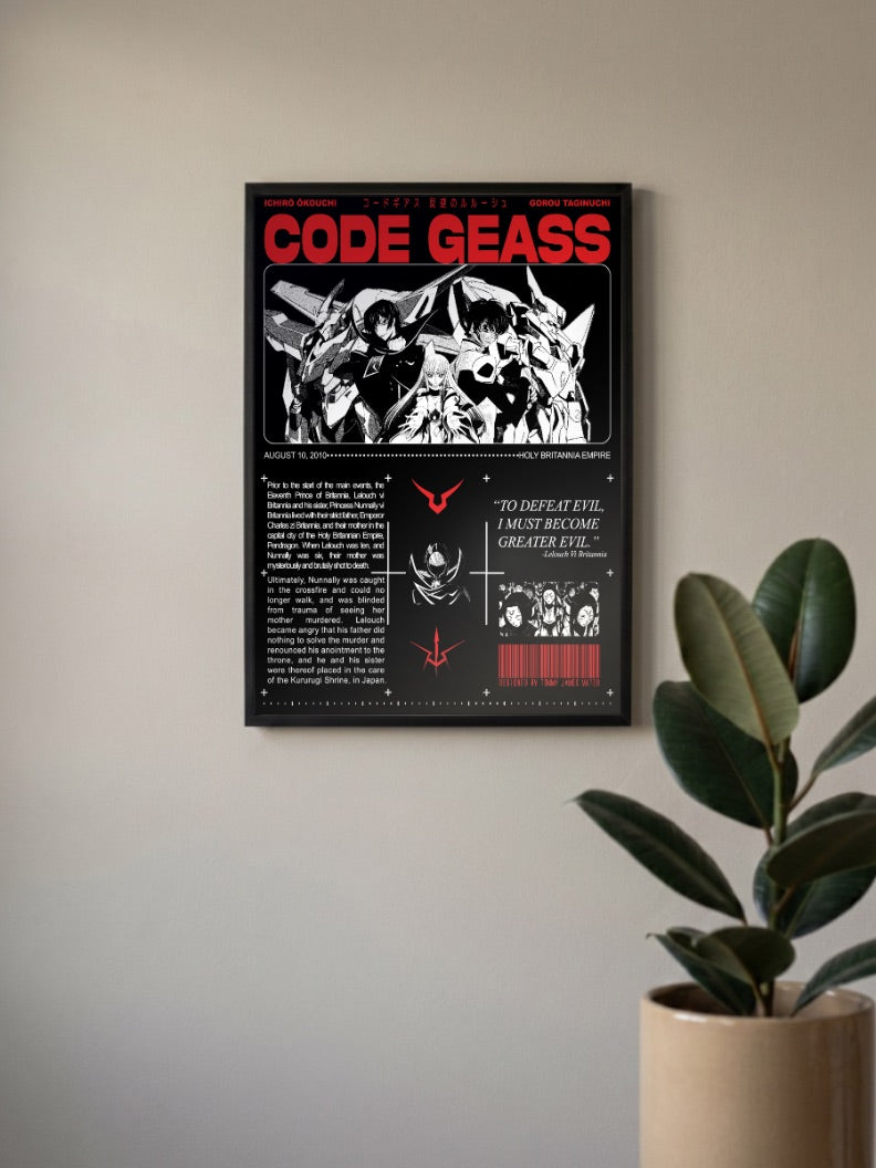 Code Geass Poster