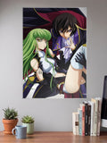 Lelouch and CC Code Geass Anime Poster