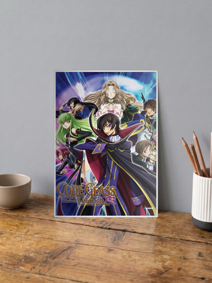 Lelouch Zero Code Geass R2 Anime Poster