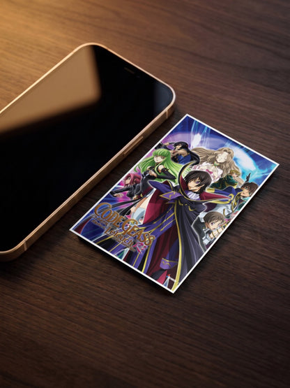 Lelouch Zero Code Geass R2 Anime Poster