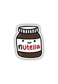 Nutella Coffee  Sticker