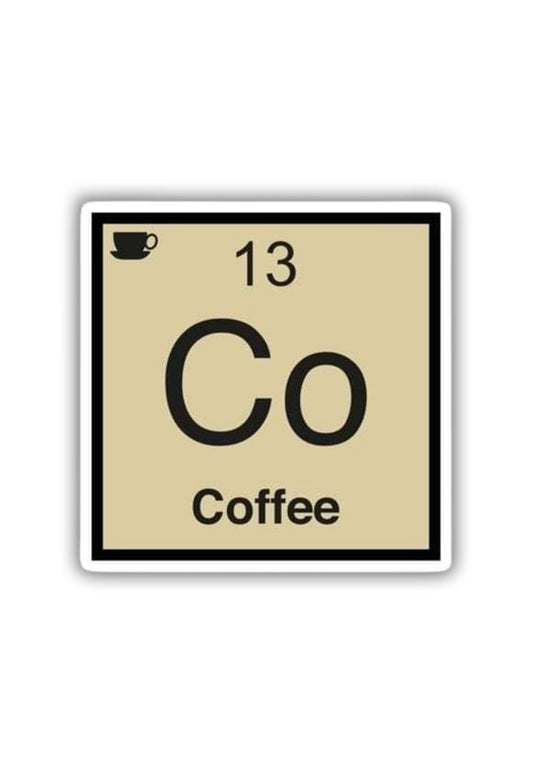 CO - Coffee  Sticker