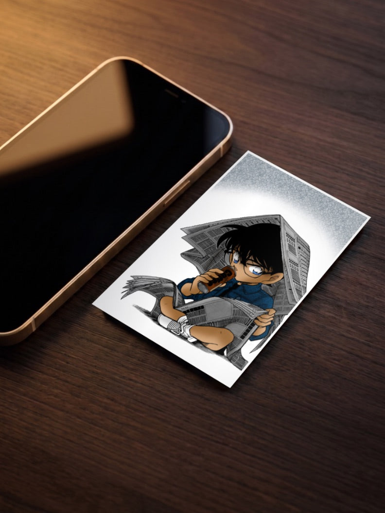 Conan Edogawa Detective Conan Anime Poster