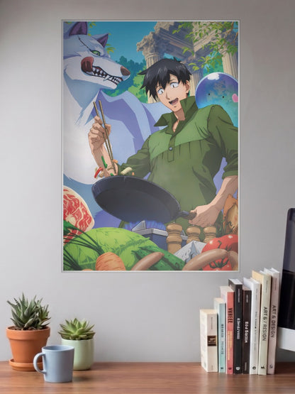 Mukouda Campfire Cooking Anime Poster