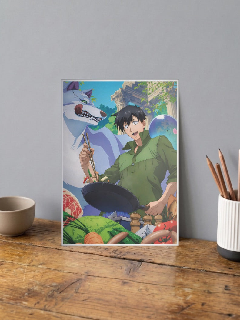 Mukouda Campfire Cooking Anime Poster
