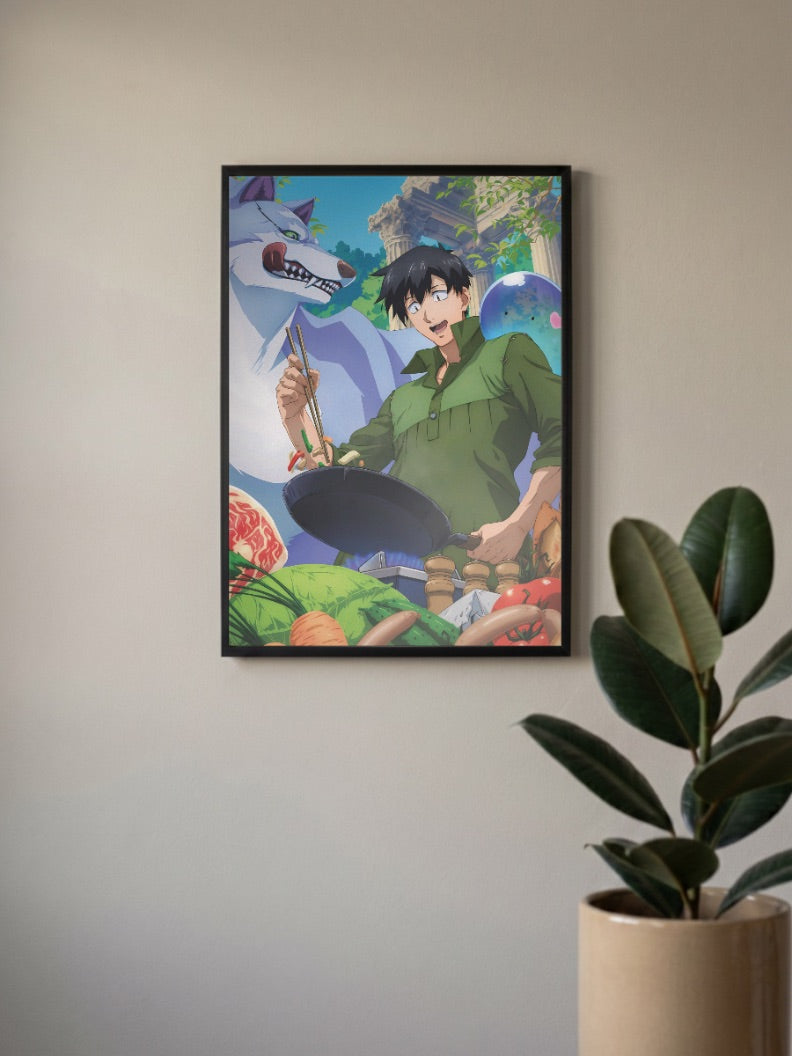 Mukouda Campfire Cooking Anime Poster