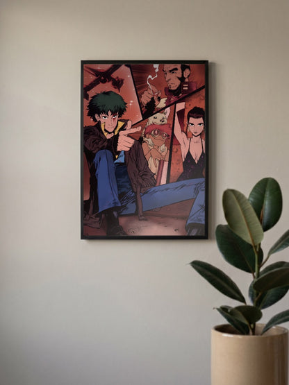 The Bebop Crew | Cow Boy Bebop | Anime Poster