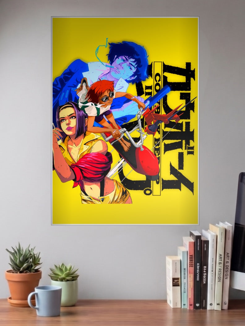 Cowboy Bebop Fan Art Anime Poster