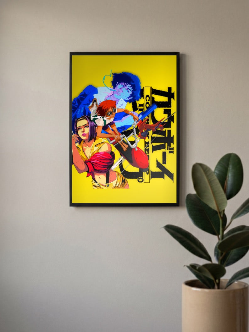 Cowboy Bebop Fan Art Anime Poster
