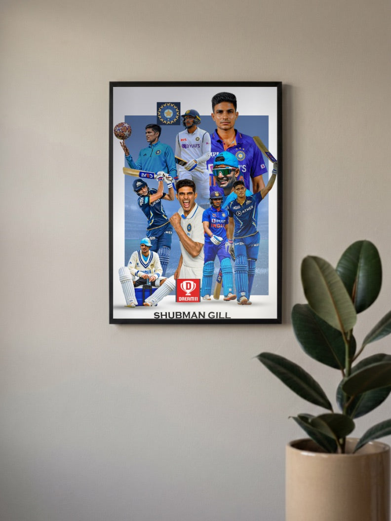 Shubman Gill Poster