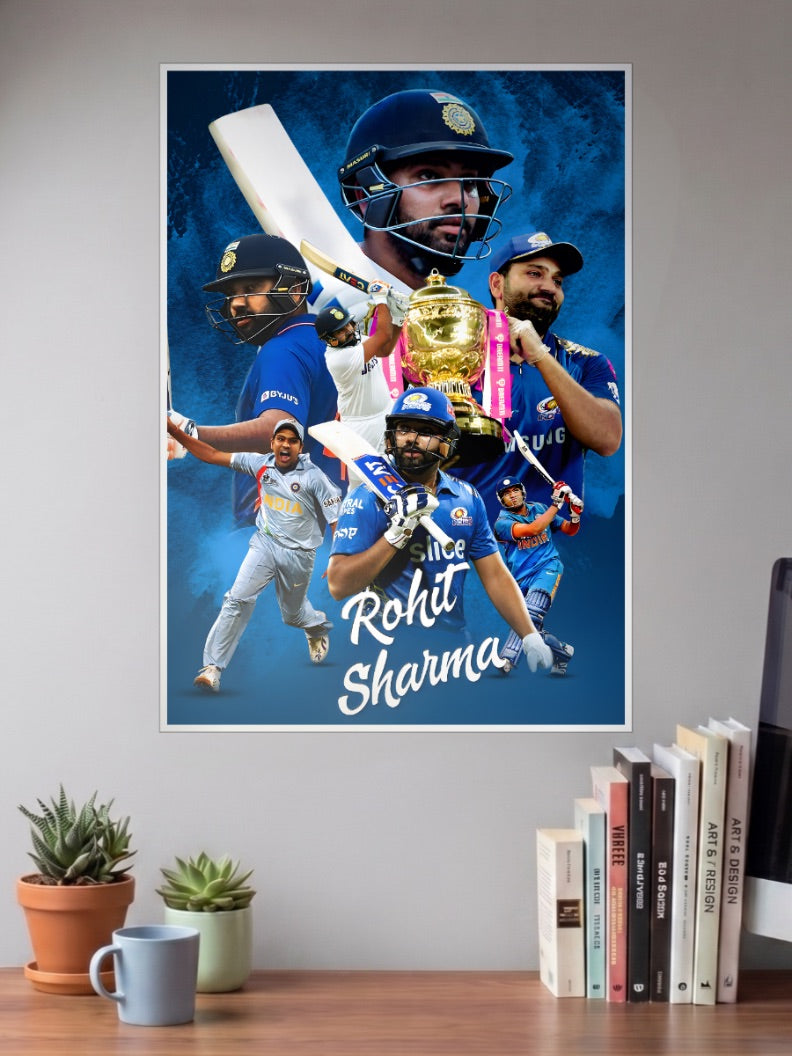 Rohit sharma Poster