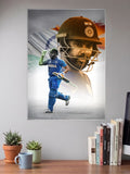 Rohit Sharma Composite Cricket Poster