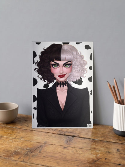 Cruella de Vil Disney Poster
