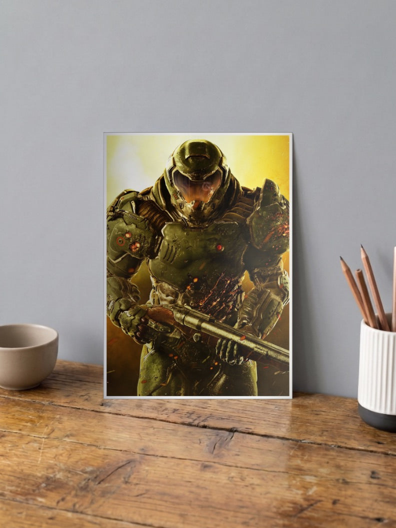 Doom Slayer Poster