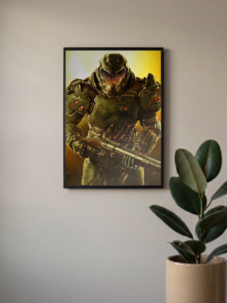 Doom Slayer Poster