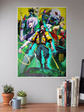 Cyberpunk Anime Poster
