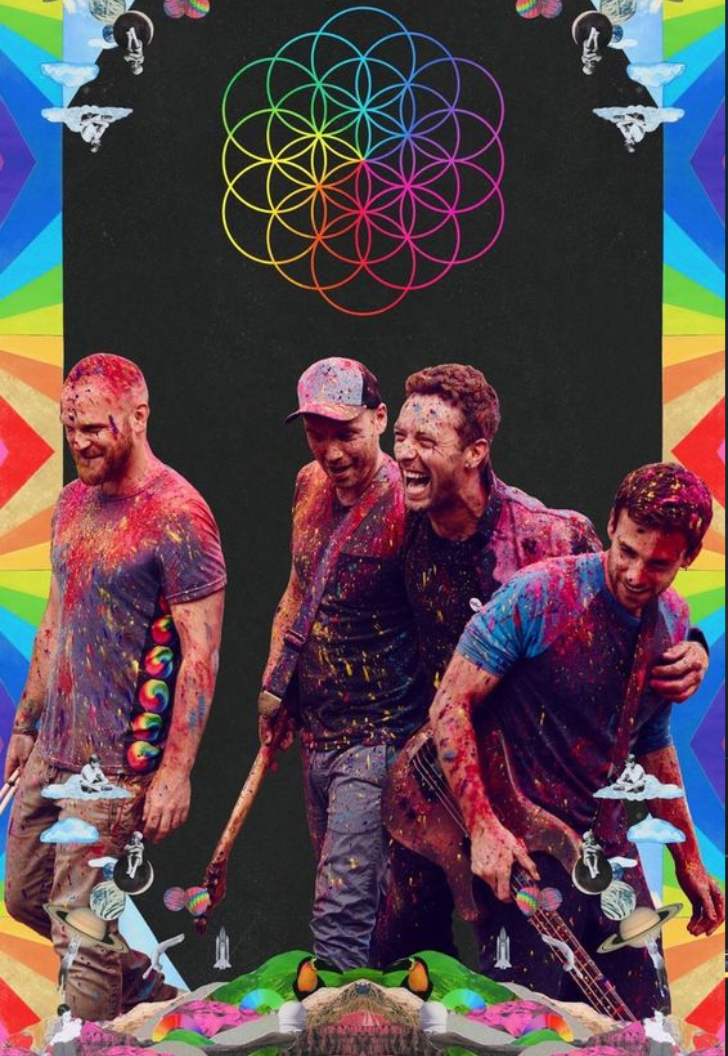 Coldplay Band poster