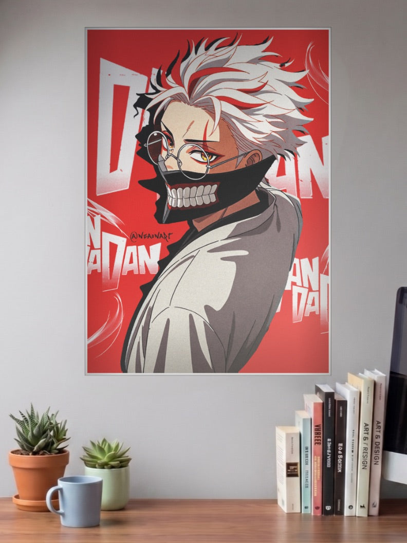 Turbo Granny Close Up Anime Poster