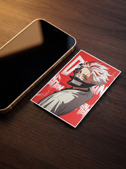 Turbo Granny Close Up Anime Poster