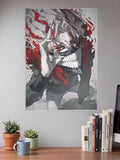 Dandadan Ink Demon Art Anime Poster