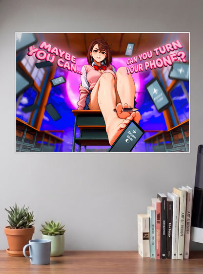 Momo Dandadan Anime Poster