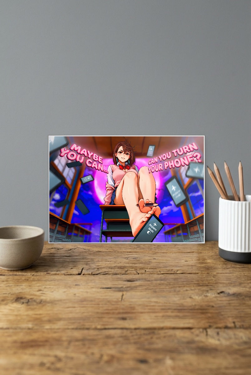 Momo Dandadan Anime Poster