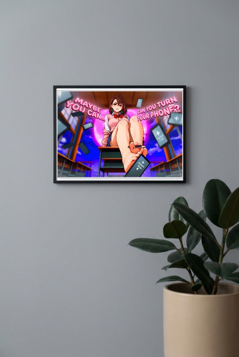 Momo Dandadan Anime Poster
