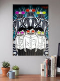 Maneki Cat Turbo Granny Anime Poster