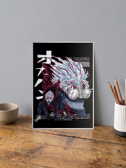 Okarun Takakura Portrait Anime Poster