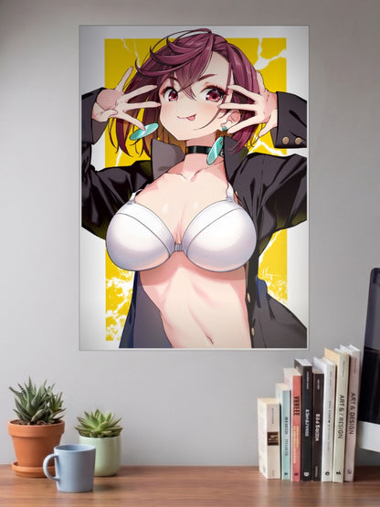 Momo Ayase Fanservice Pose Anime Poster