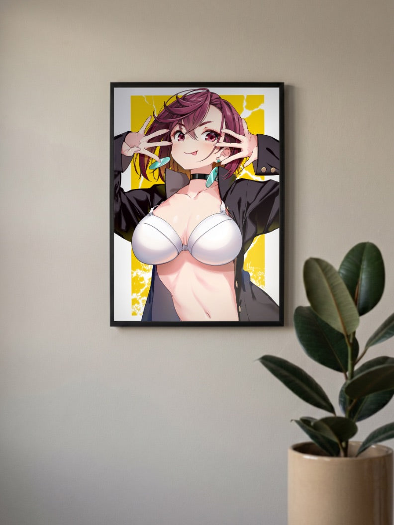 Momo Ayase Fanservice Pose Anime Poster