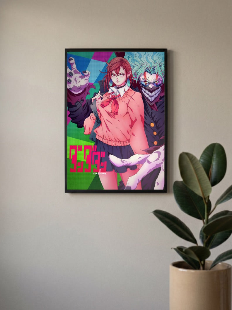 Momo Ayase Turbo Granny Scene Anime Poster