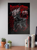 Dandadan Skull Demon Art Anime Poster