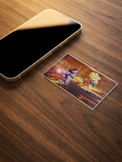 Goku Super Saiyan x Frieza Poster