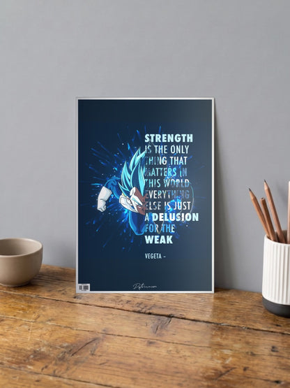 Vegeta Quote | Dragon Ball Z | Anime Poster