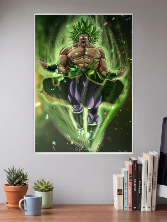 Broly Beast Mode Poster