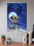 Monkey Vegeta Poster