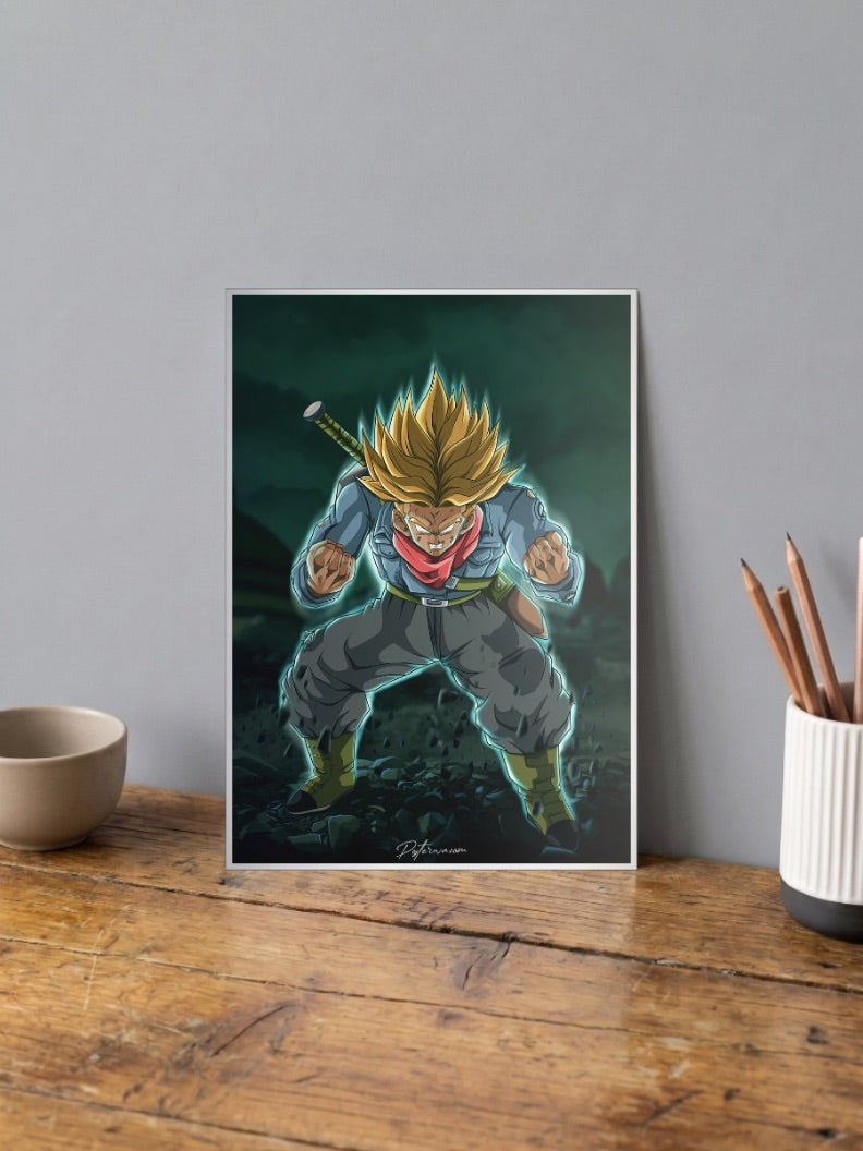 Trunks Dragon Ball Z Poster